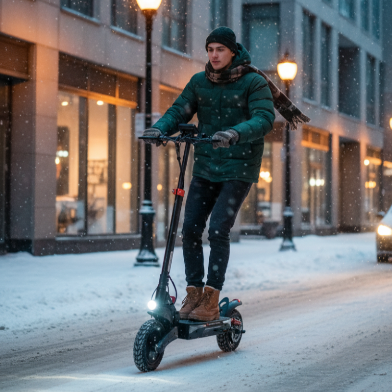 How to Ride an E-Scooter Safely in Busy Streets