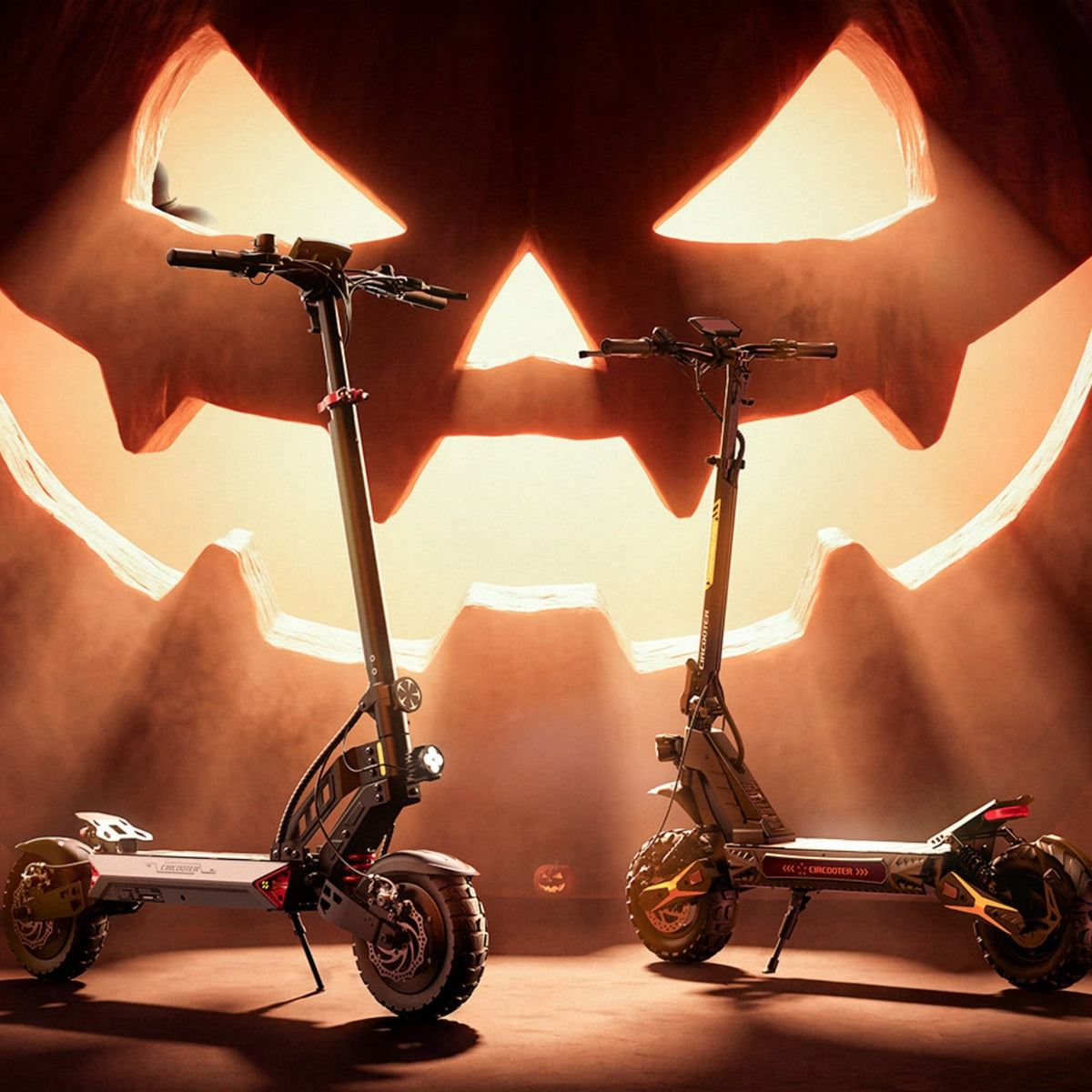 How to Ride a Scooter on Busy Halloween Streets