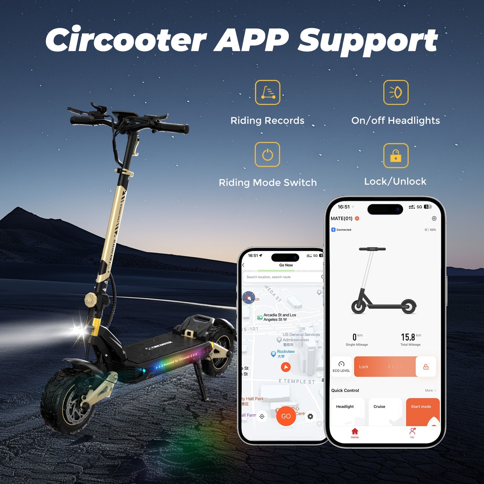 Cruiser Pro Off-Road Electric Scooter